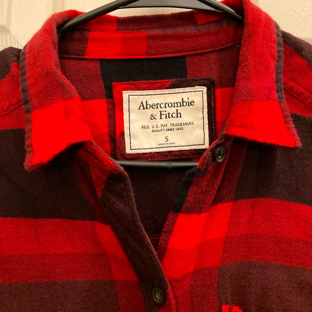 Abercrombie and Fitch Flannel Button Down Shirt